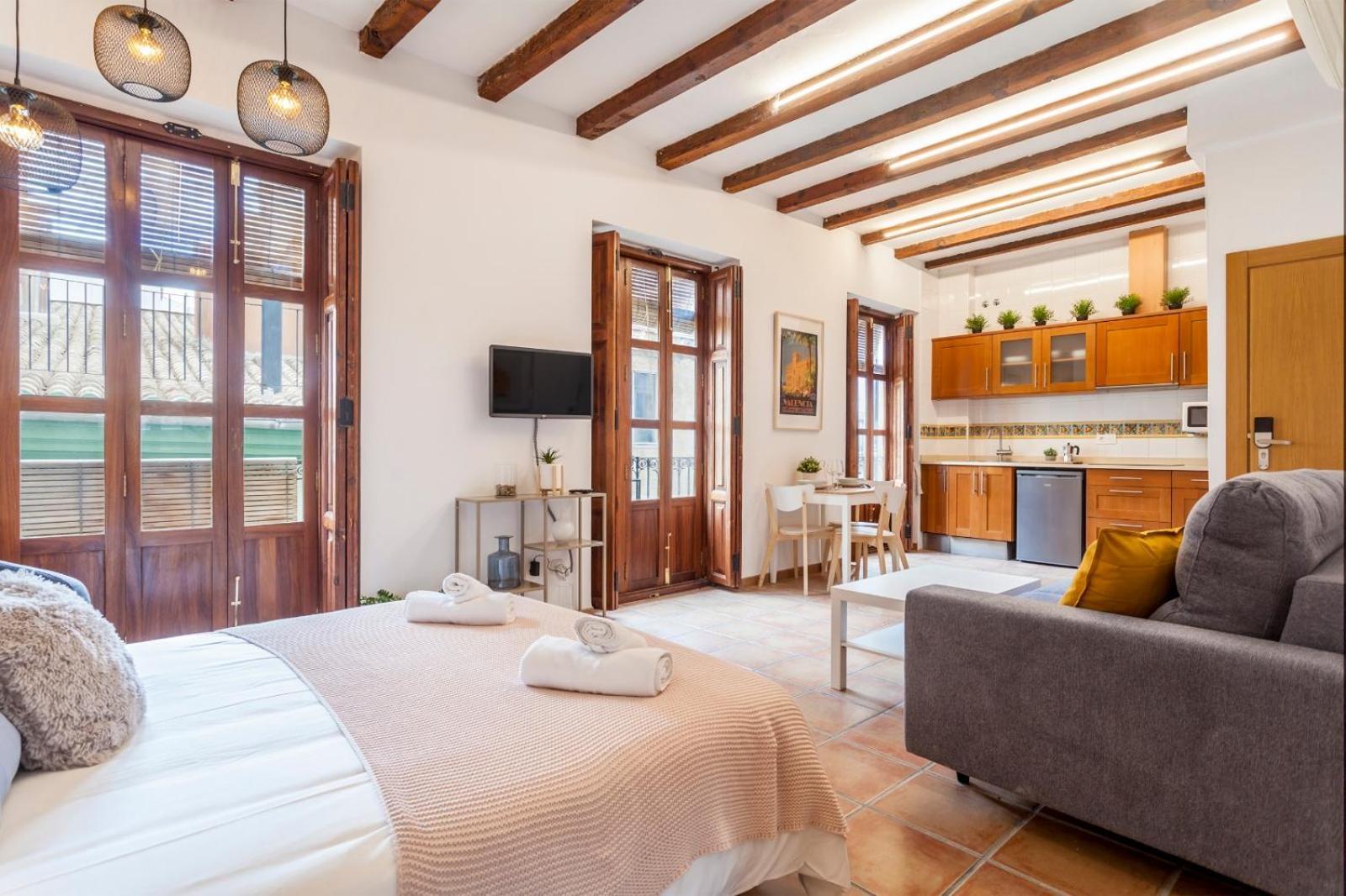 Sunny Modern Flat By Mercado Central Valenza Esterno foto